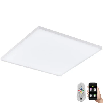 Eglo 32346- LED RGBW Dimbare plafondlamp TURCONA LED/21W/230V + afstandsbediening