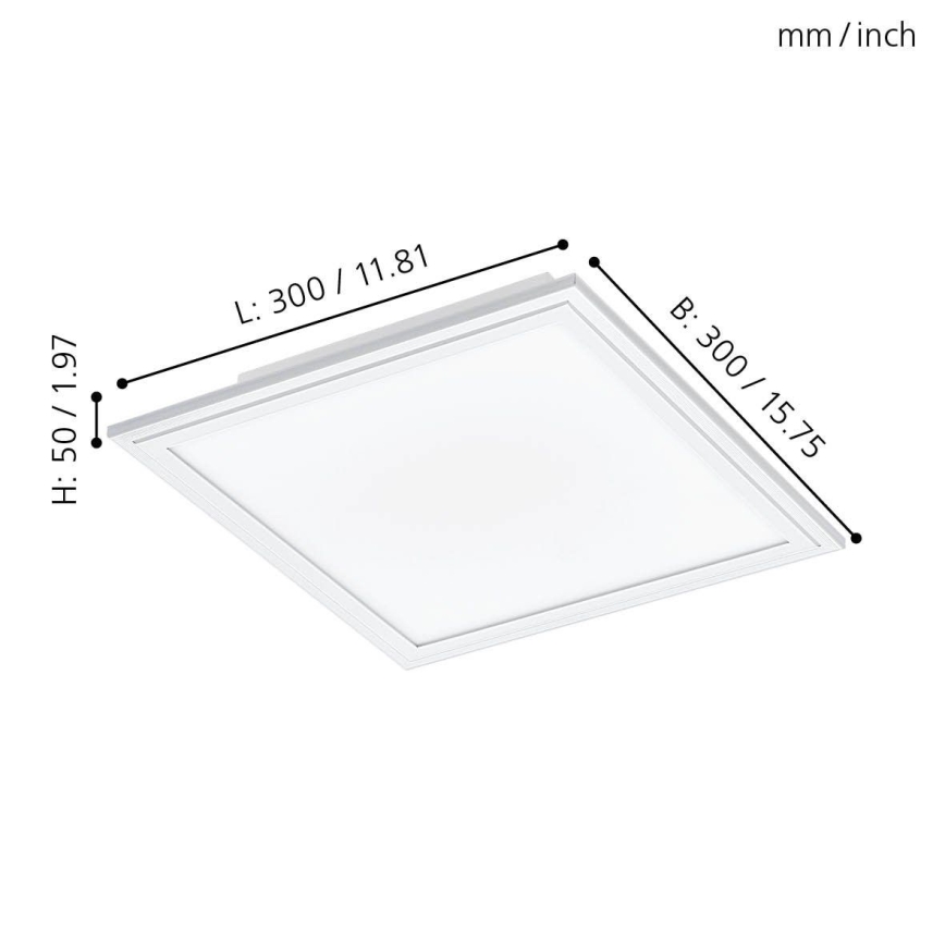 Eglo - LED Plafond Lamp LED/16W/230V