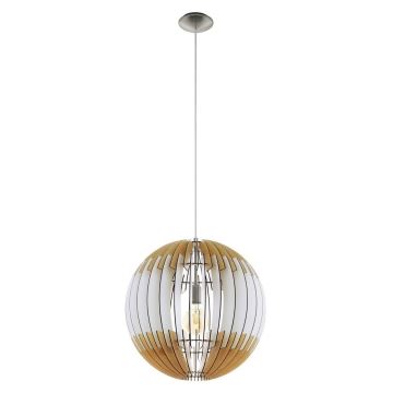 Eglo 32846 - Hanglamp aan een koord OLMERO 1xE27/60W/230V