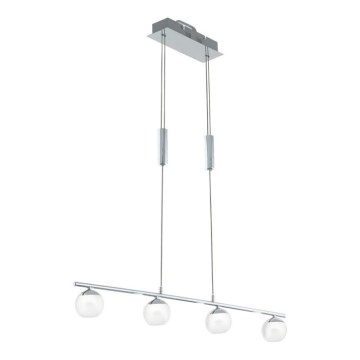 Eglo 32868 - LED Hanglamp aan draad BORRIOL 4xLED/4,5W/230V