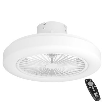 Eglo - LED dimbare plafondventilator LED/25,5W/230V wit 2700-6500K + afstandsbediening