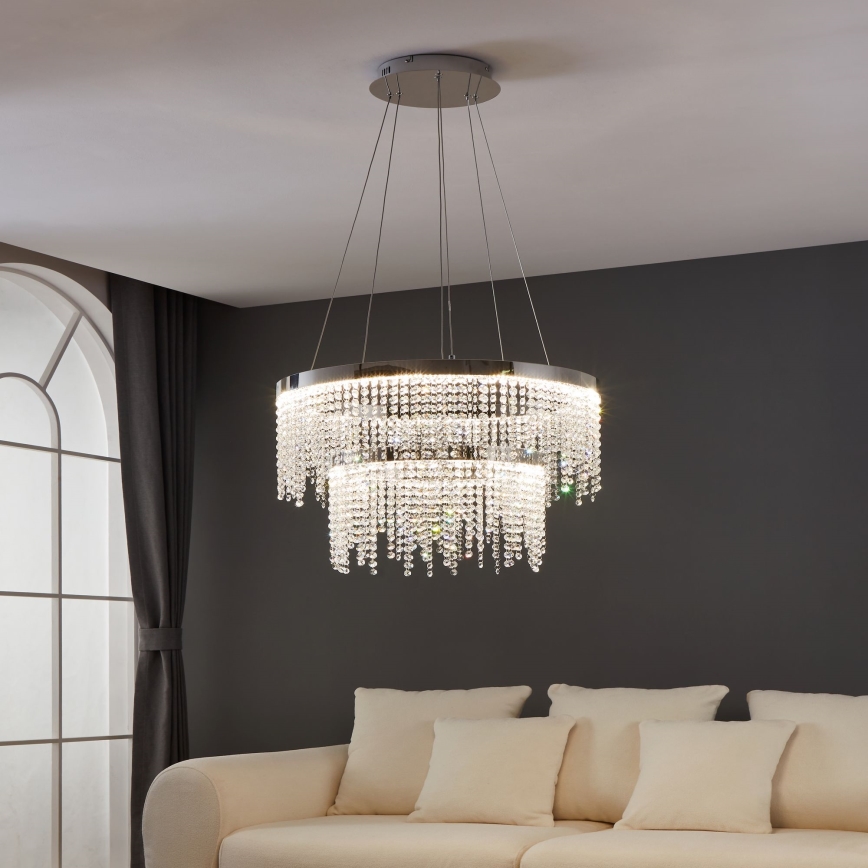 Eglo - Dimbare LED hanglamp aan een koord LED/46W