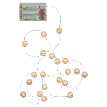 Eglo - Guirlande de noël 15xLED/1,4m