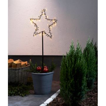 Eglo - Décoration de Noël extérieure LED/4xAA IP44 étoile