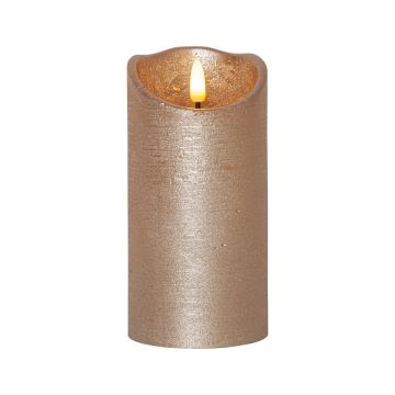 Eglo 411501 - Décoration de Noël FLAME LED/0,03W/2xAA beige