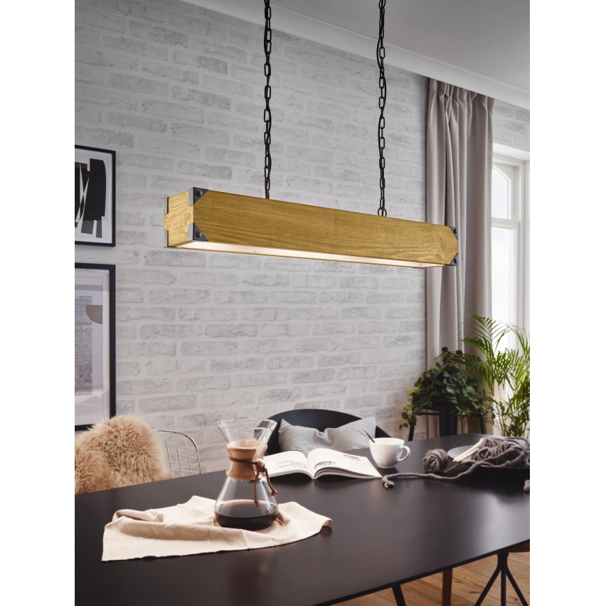 Eglo - Hanglamp aan ketting 4xE27/40W/230V