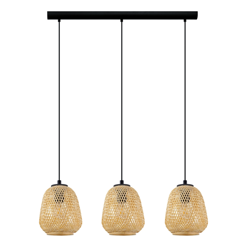 Eglo - Suspension avec fil 3xE27/40W/230V