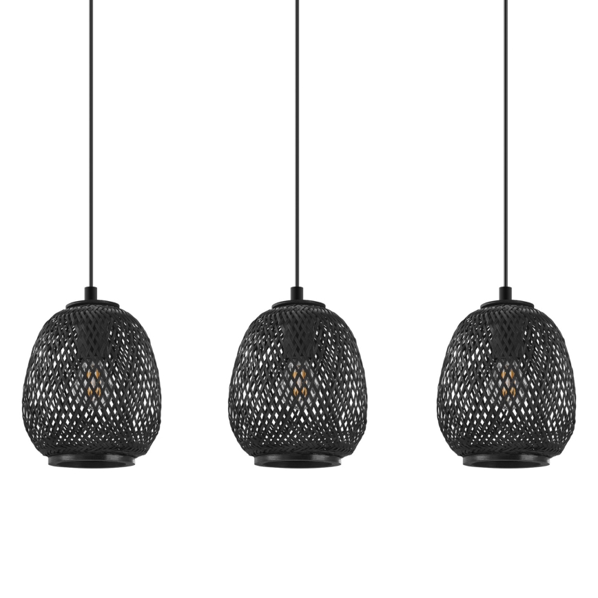 Eglo - Suspension avec fil 3xE27/40W/230V