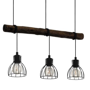 Eglo - Suspension avec fil 3xE27/40W/230V