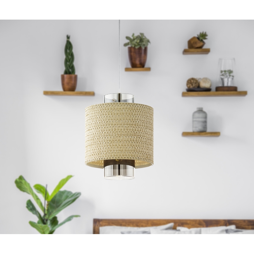 Eglo - Hanglamp aan koord 1xE27/40W/230V