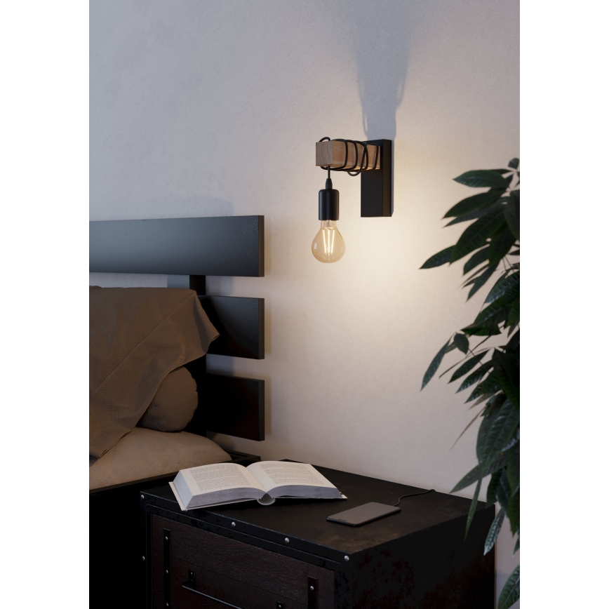 Eglo - Wandlamp 1xE27/10W/230V - FSC gecertificeerd