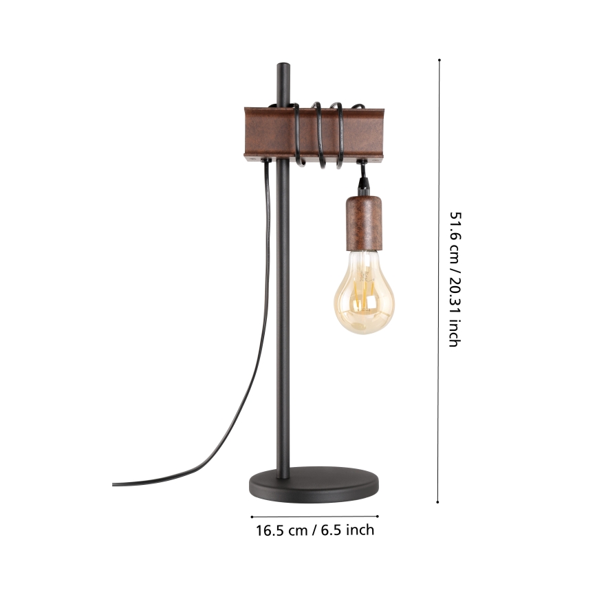 Eglo - Tafellamp 1xE27/10W/230V