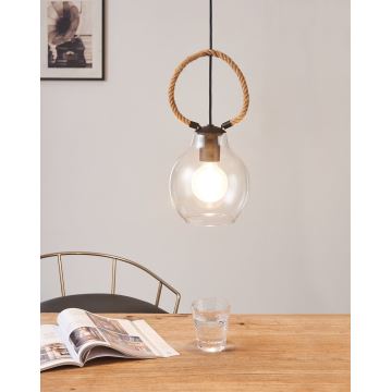 Eglo - Hanglamp aan koord 1xE27/40W/230V