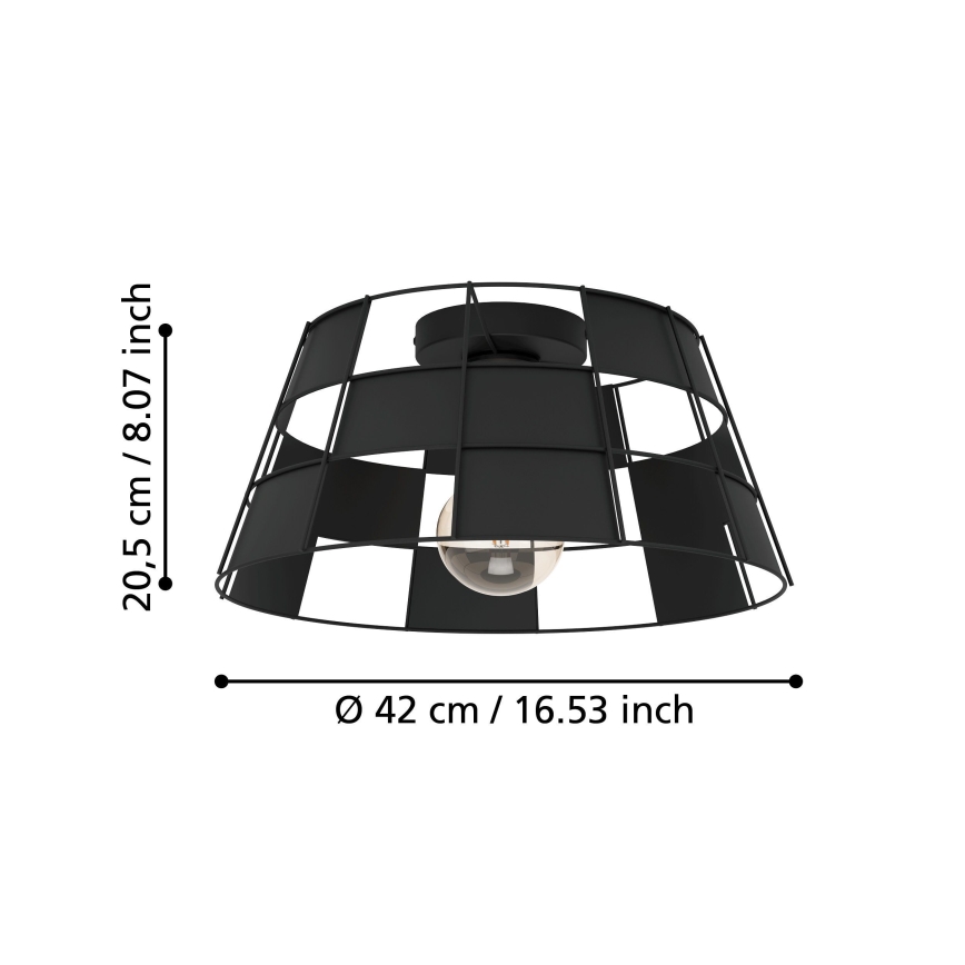 Eglo - Plafondlamp 1xE27/40W/230V