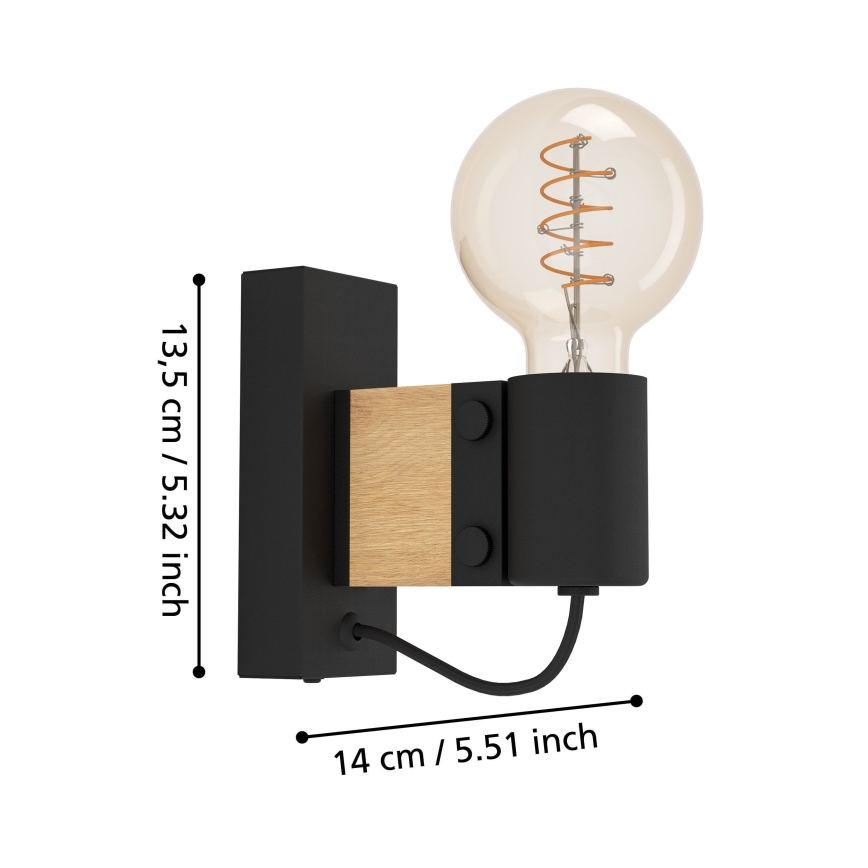 Eglo - Wandlamp 1xE27/40W/230V