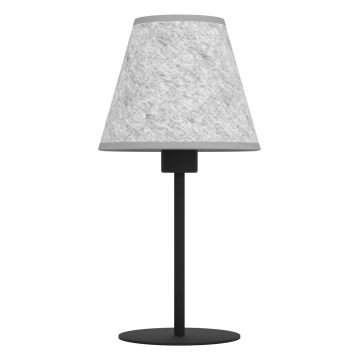 Eglo - Lampe de table 1xE27/40W/230V gris