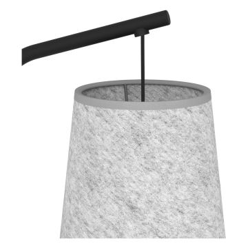 Eglo - Lampadaire 1xE27/40W/230V gris