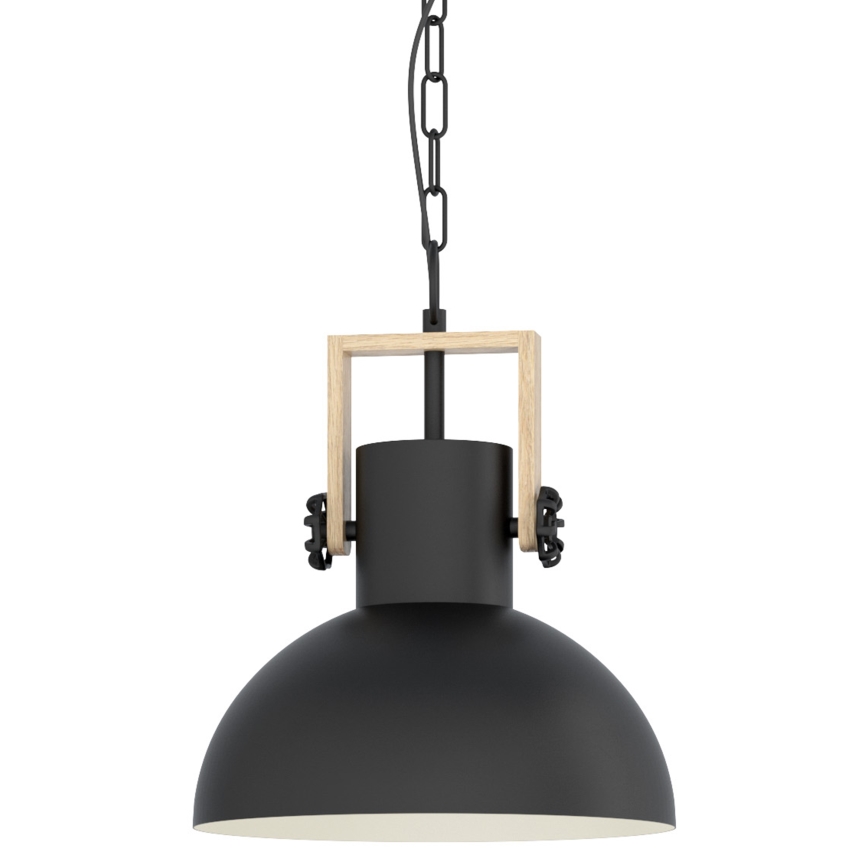 Eglo - Hanglamp aan een ketting 1xE27/28W/230V - FSC gecertificeerd