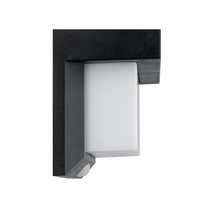 Eglo - Applique murale solaire avec détecteur LED/3,84W/3,7V IP44