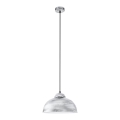 Eglo 49389 - Hanglamp TRURO 2 1xE27/60W/230V