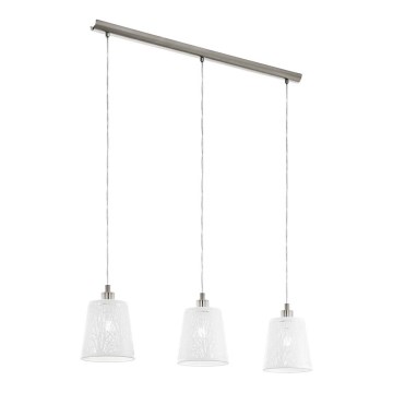 Eglo 49614 - Hanglamp aan koord HAMBLETON 3xE27/60W/230V