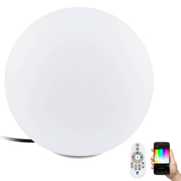 Eglo 55784 - LED RGBW Buitenverlichting MONTEROLO-C 1xE27/9W/230V IP65 diameter 39 cm + afstandsbediening