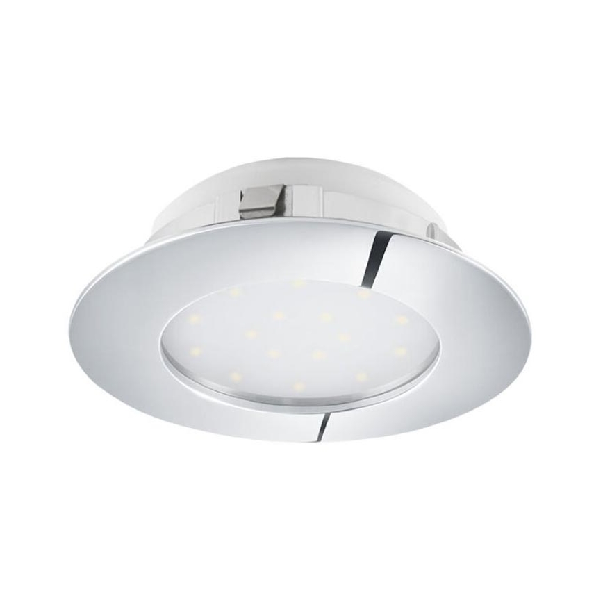 Eglo 78748 - Dimbare LED hangende plafond verlichting PINEDA LED/12W/230V chroom