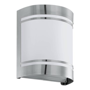 Eglo 79283 - Applique murale extérieure CERNO 1xE27/40W/230V chrome IP44