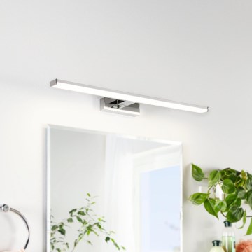 Eglo 79533 - Éclairage LED de miroir salle de bain SARNOR LED/11W/230V 60 cm IP44 chrome