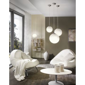 EGLO - Hanglamp aan koord 1xE27/60W wit