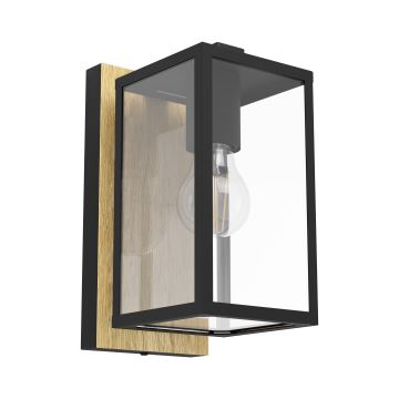 Eglo - Wandlamp voor Buiten 1xE27/40W/230V IP44 bruin