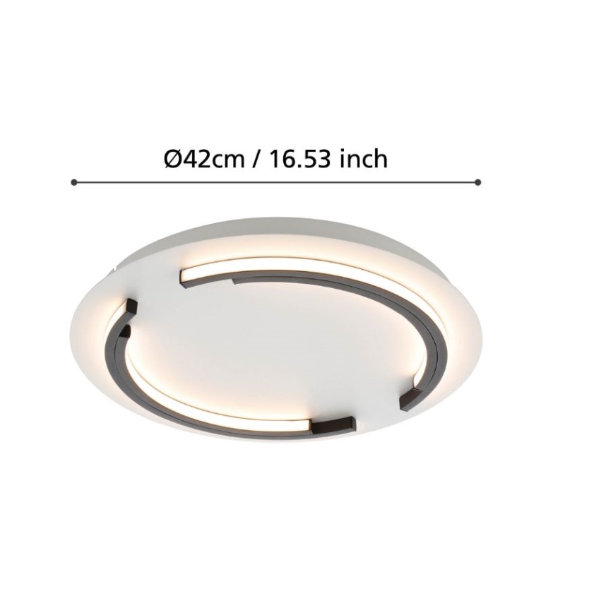 Eglo - Plafonnier à intensité variable LED/25W/230V 3000K d. 42 cm