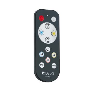 Eglo - Plafonnier à intensité variable LED/15W/230V doré + télécommande