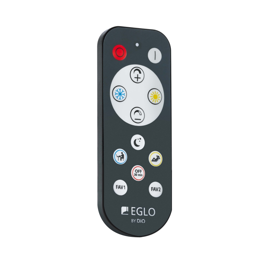 Eglo - Plafonnier à intensité variable LED/15W/230V doré + télécommande