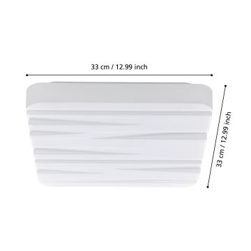 Eglo - Plafonnier LED LED/14,6W/230V