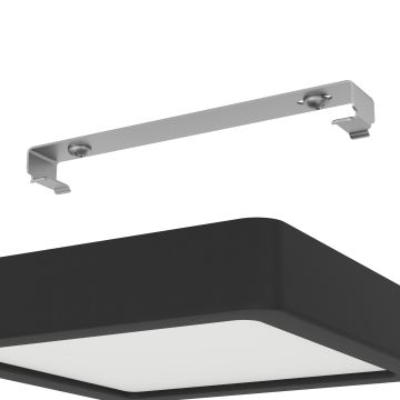 Eglo - LED Badkamer plafondlamp LED/11W/230V IP44 zwart