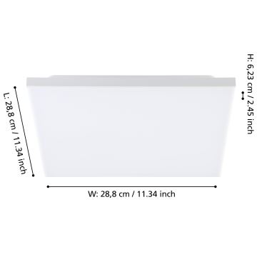 Eglo - Plafonnier LED/10,8W/230V