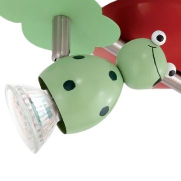 Eglo 93142 - LED Spotlamp voor in een kinderkamer TAYA 1 3x GU10 / 3W / 230V