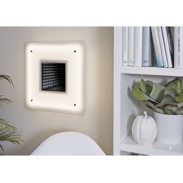 Eglo 93659 - Plafonnier LICOSA LED/24W + LED/2,6W + télécommande