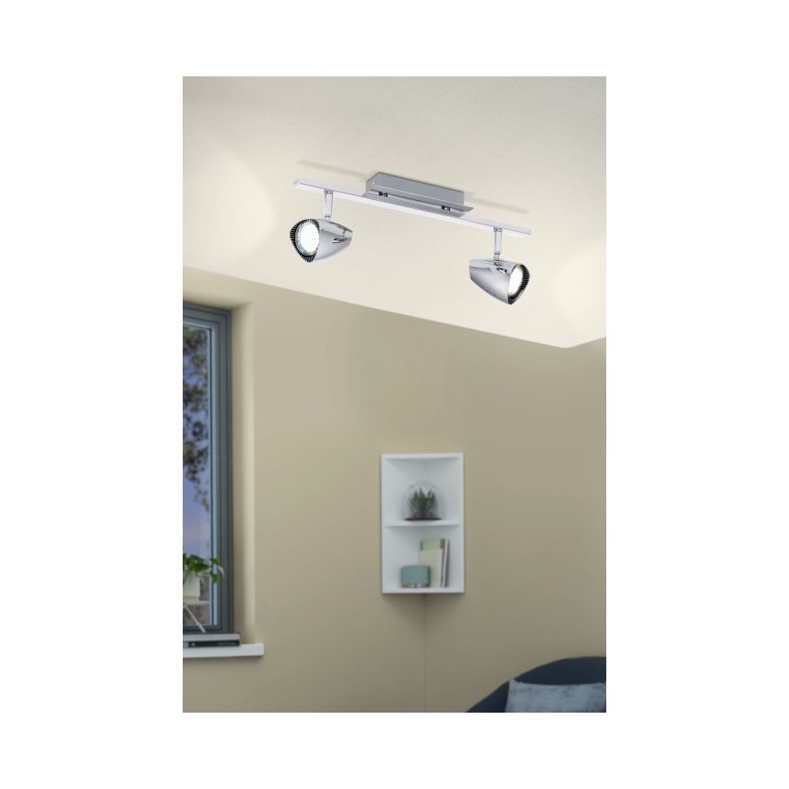 Eglo - LED Spotlamp 2xGU10/3W/230V