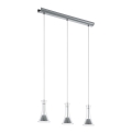 Eglo 93793 - LED Hanglamp MUSERO 3xLED/5,4W/230V