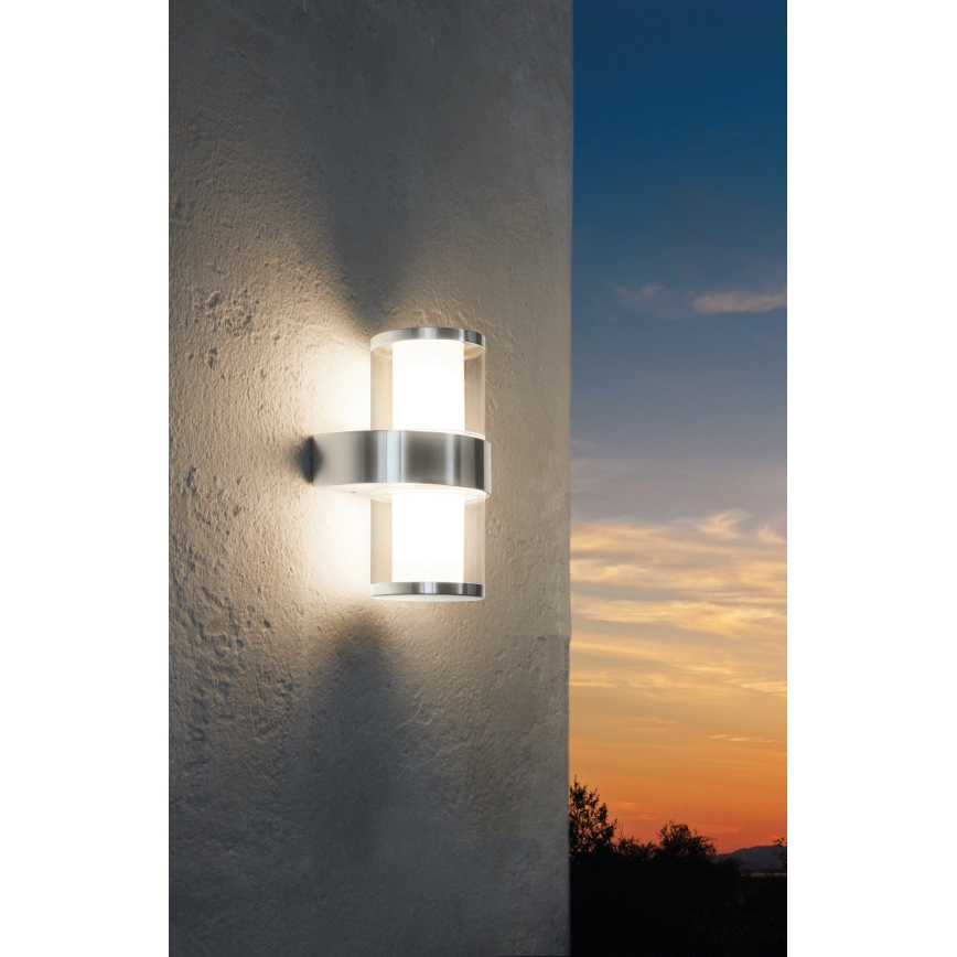 Eglo - Applique murale extérieure 2xLED/3,7W/230V IP44