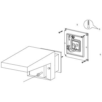 Eglo - Applique murale extérieure LED/10W/230V IP54