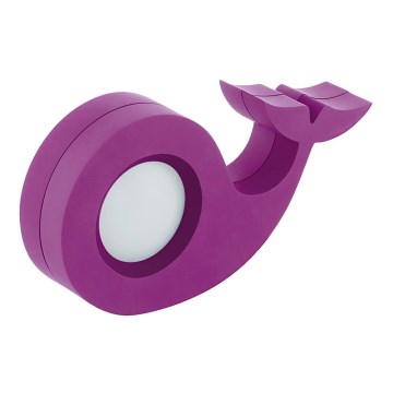 Eglo 96859 - Lampe de table LED enfant WALINA LED/5,4W/230V violet