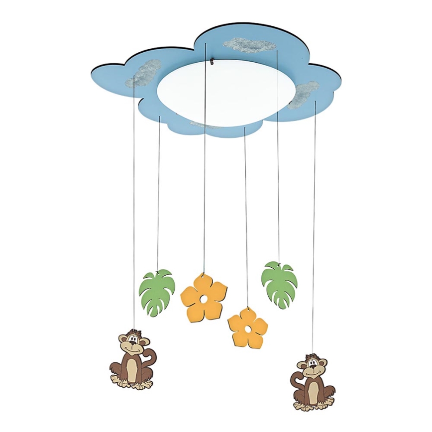 Eglo 96947 - Plafondverlichting voor kinderen LOUIE 1xE27/42W/230V