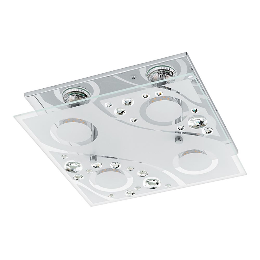 Eglo 96999 - LED Plafondverlichting AQUILA 4xGU10/3W/230V