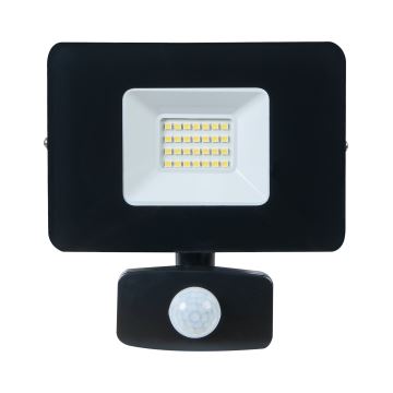 Eglo - Projecteur avec détecteur LED/20W/230V IP44