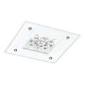 Eglo 97499 - Plafonnier en cristal BENALLUA 1 4xLED/9W/230V