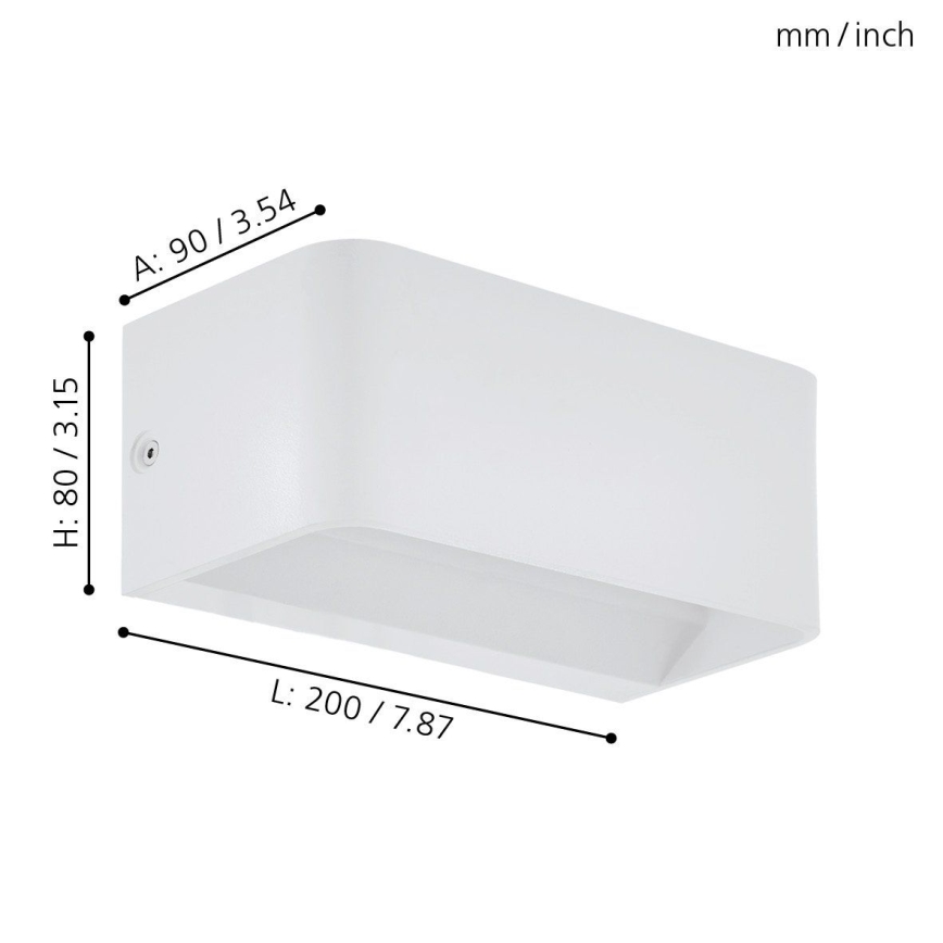 Eglo - Applique murale LED LED/10W/230V