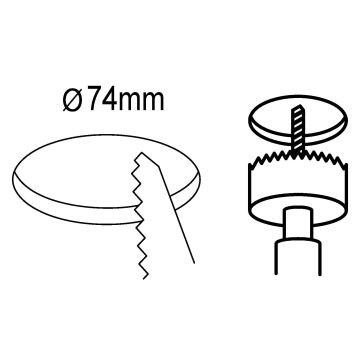 Eglo 98633 -LOT 3x Luminaire encastrable de salle de bain FUEVA LED/2,8W/230V IP44